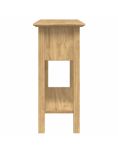 Tavolo consolle BODO Marrone miele 91 x 34.7 x 74 cm