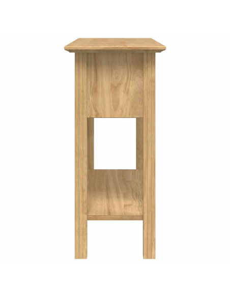 Tavolo consolle BODO Marrone miele 91 x 34.7 x 74 cm