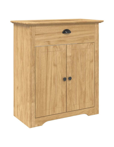 Mobile da Bagno con porta BODO Marrone miele 70 x 35 x 80 cm