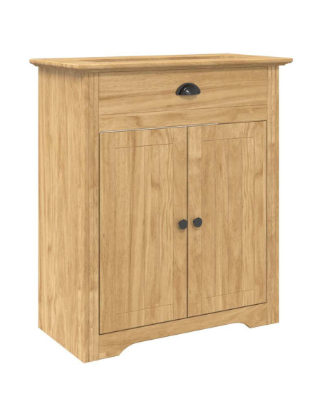 Mobile da Bagno con porta BODO Marrone miele 70 x 35 x 80 cm