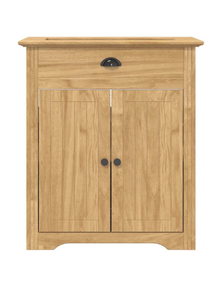 Mobile da Bagno con porta BODO Marrone miele 70 x 35 x 80 cm