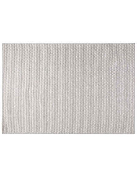 Tappeti per area HUARTE Crema e Grigio 170 x 120 cm Poliestere