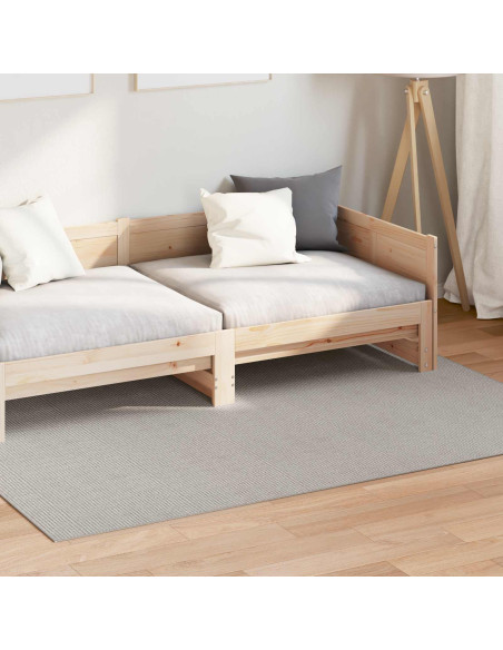 Tappeti per area HUARTE Crema e Grigio 170 x 120 cm Poliestere
