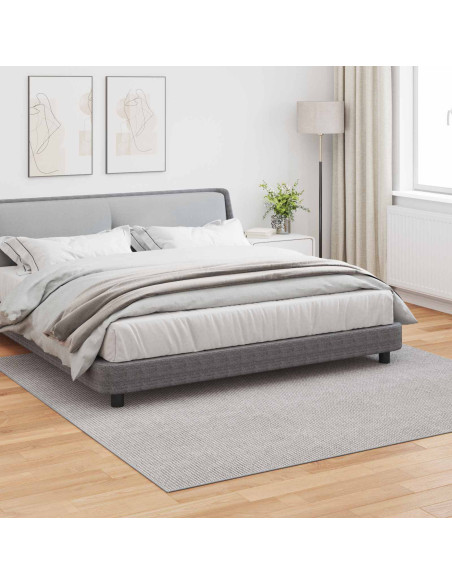 Tappeti per area HUARTE Crema e Grigio 240 x 240 cm Poliestere