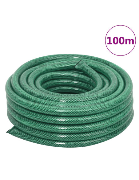 Tubo d'Aria Verde 0,75" 100 m in PVC