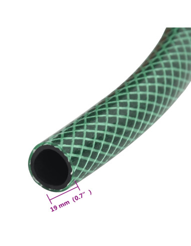 Tubo d'Aria Verde 0,75" 100 m in PVC