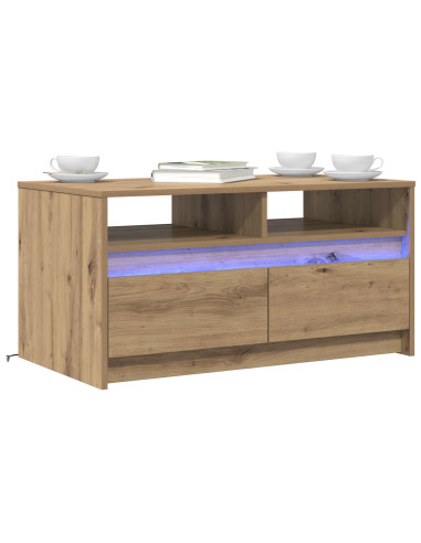 Tavolino da salotto Rovere Artigianale 90 x 50 x 45 cm