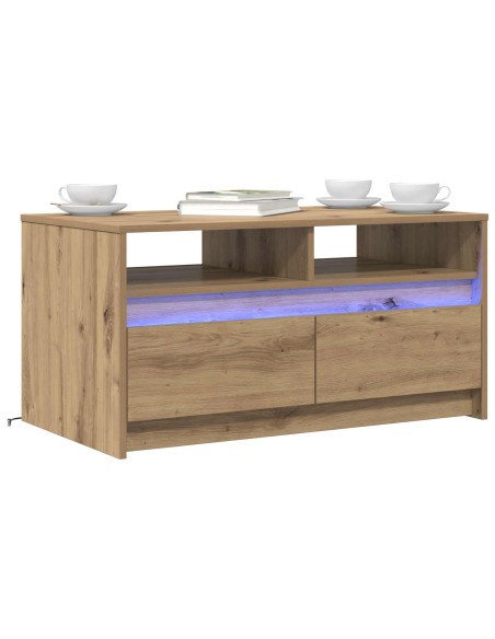 Tavolino da salotto Rovere Artigianale 90 x 50 x 45 cm
