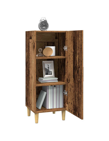 Credenza Legno vecchio 34,5 x 34 x 90 cm Legno multistrato
