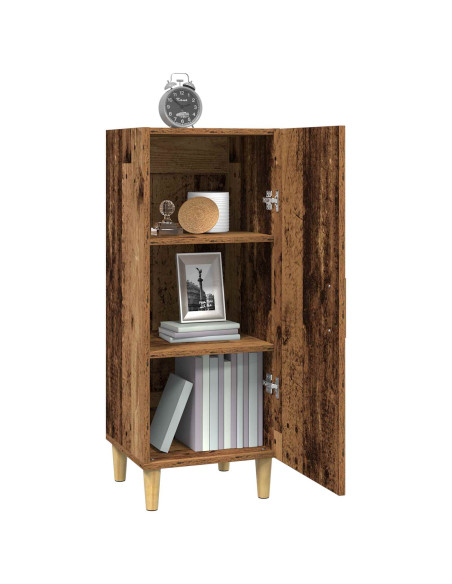 Credenza Legno vecchio 34,5 x 34 x 90 cm Legno multistrato