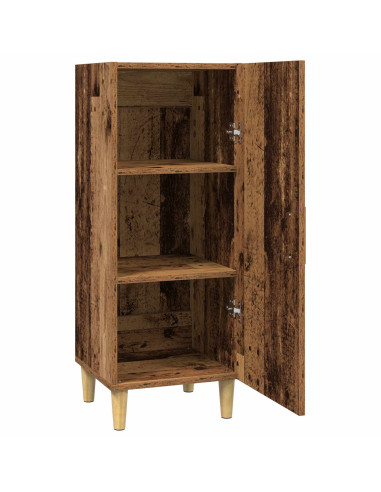 Credenza Legno vecchio 34,5 x 34 x 90 cm Legno multistrato