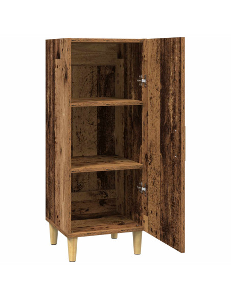 Credenza Legno vecchio 34,5 x 34 x 90 cm Legno multistrato