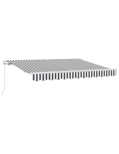 Tenda Retrattile Antracite 300 x 200 cm Tessuto