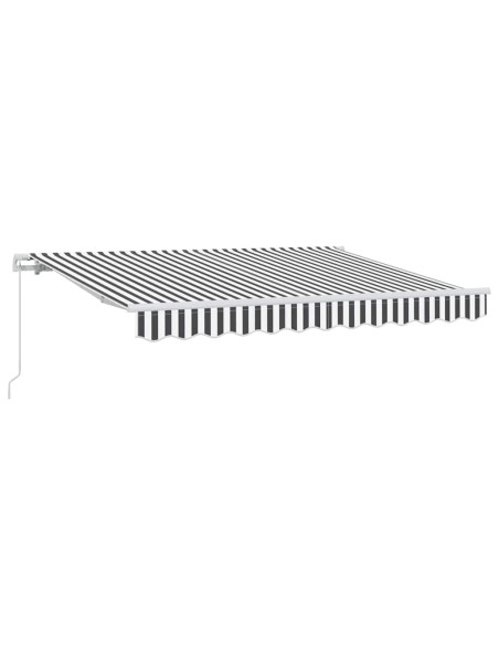 Tenda Retrattile Antracite 300 x 200 cm Tessuto