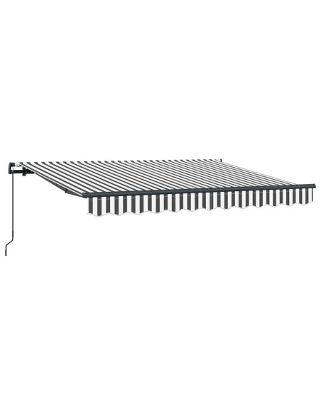 Tenda Retrattile Antracite 300 x 200 cm Tessuto