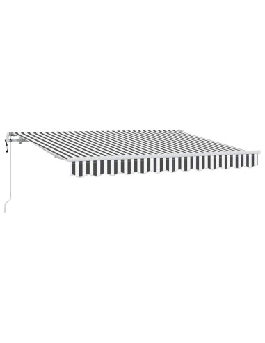 Tenda Retrattile Antracite 300 x 200 cm Tessuto