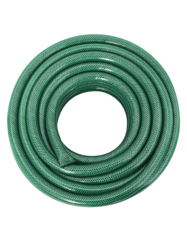 Set Tubo da Giardino con Raccordi Verde 0,75" 100 m in PVC