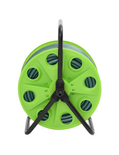 Avvolgitubo Verde Autoportante con Tubo 20 m PVC 2