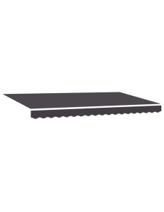 Telo di ricambio per tenda da sole Antracite 380 x 195 cm 2