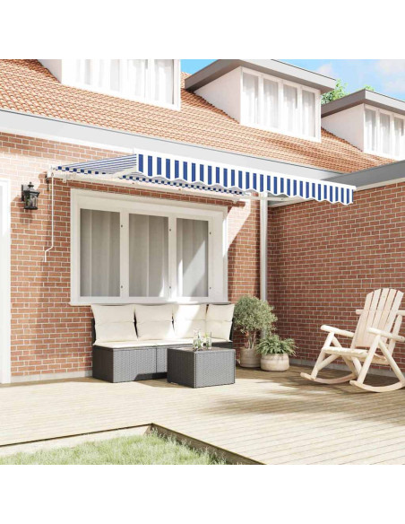 Tenda Retrattile Blu 250 x 200 cm Tessuto