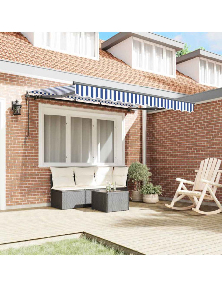 Tenda Retrattile Blu 250 x 200 cm Tessuto