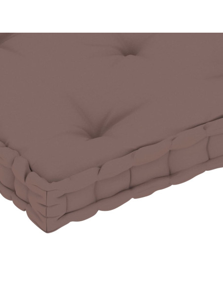 Cuscino per Pallet e Pavimento Talpa 73x40x7 cm in Cotone