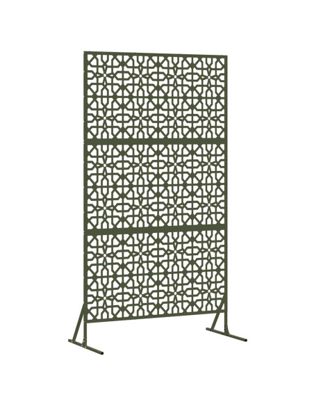 Schermo per Privacy Oliva 100 x 50 x 180 cm Acciaio