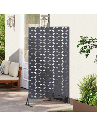 Schermo per Privacy Antracite 100 x 50 x 180 cm Acciaio