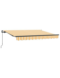Tenda Retrattile Giallo 250 x 200 cm Tessuto 2