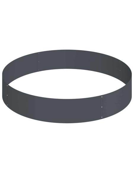 Vaso da giardino Antracite 120 x 120 x 20 cm