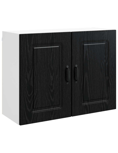 Mobile da cucina con porta Kalmar Rovere Nero 80 x 31 x 60 cm