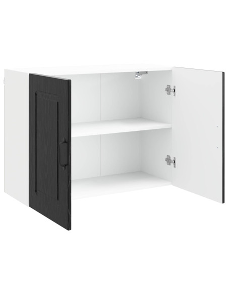 Mobile da cucina con porta Kalmar Rovere Nero 80 x 31 x 60 cm