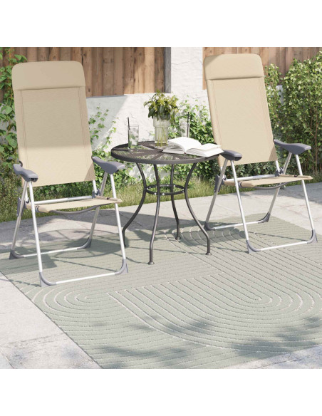 Tappeti per area Quadrato HUARTE Verde 200 x 200 cm Poliestere