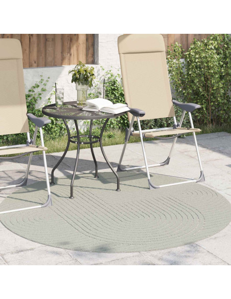 Tappeti per area Rotondo HUARTE Verde Ø 120 CM Poliestere