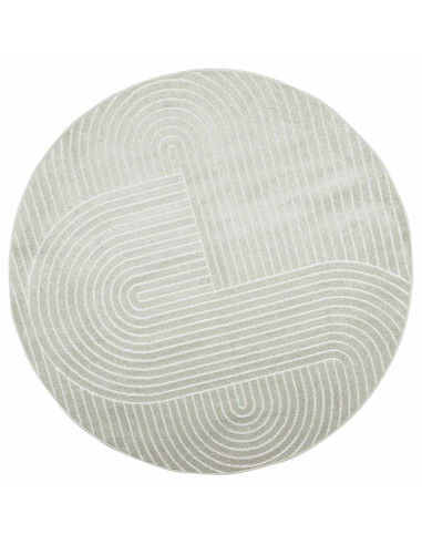 Tappeti per area Rotondo HUARTE Verde Ø 200 CM Poliestere