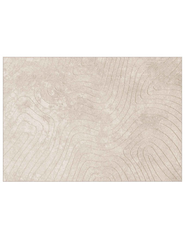 Tappeti per area HUARTE Beige 170 x 120 cm Poliestere