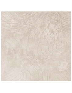 Tappeti per area Quadrato HUARTE Beige 200 x 200 cm Poliestere 2