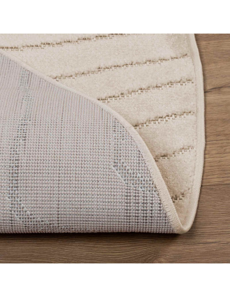 Tappeti per area Rotondo HUARTE Beige Ø 200 CM Poliestere