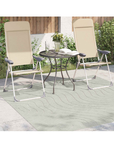 Tappeti per area Quadrato HUARTE Verde 200 x 200 cm Poliestere