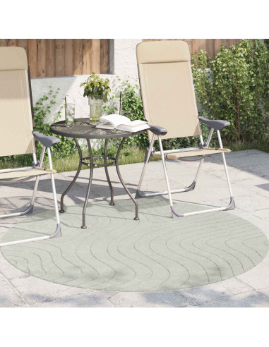 Tappeti per area Rotondo HUARTE Verde Ø 120 CM Poliestere