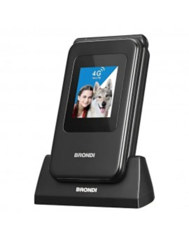 CELLULARE BRONDI FOX S DUOS BLACK ITALIA