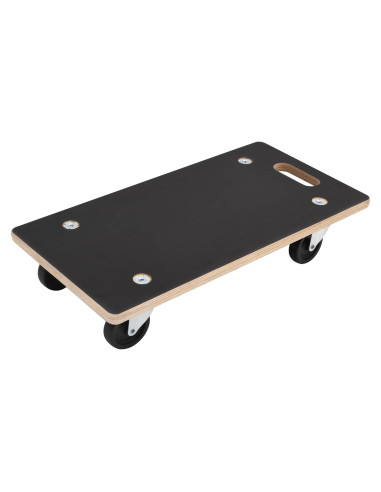 Carrello di Trasporto 6 pcs Grigio Legno compensato
