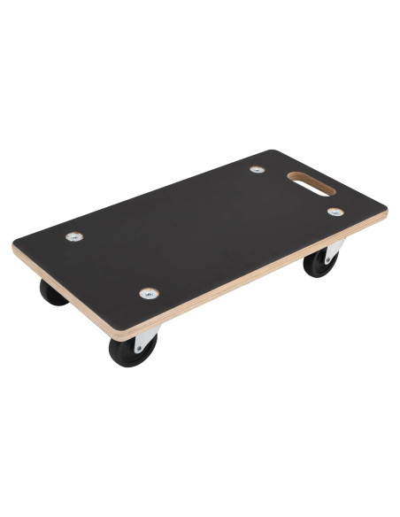 Carrello di Trasporto 6 pcs Grigio Legno compensato