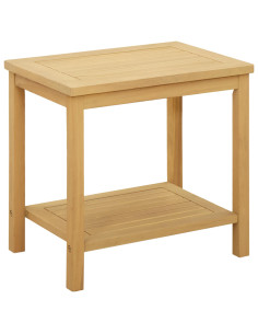 Tavolo laterale Olio Naturale 50 x 35 x 45 cm 2