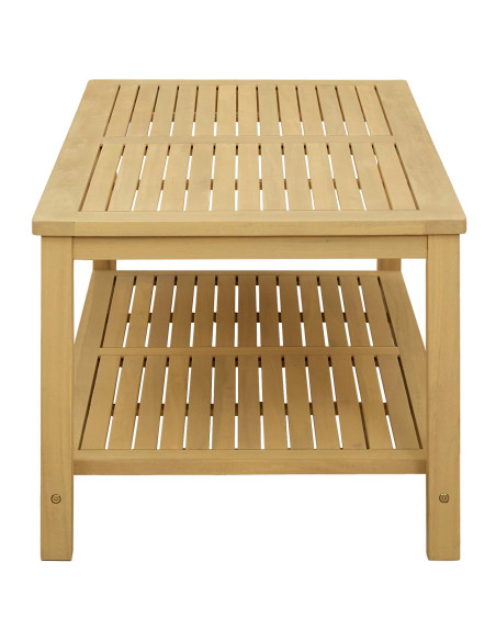 Tavolo laterale Olio Naturale 110 x 55 x 45 cm