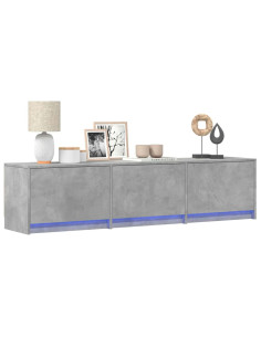 Mobile TV Calcestruzzo 165 x 34 x 40 cm Legno multistrato 2