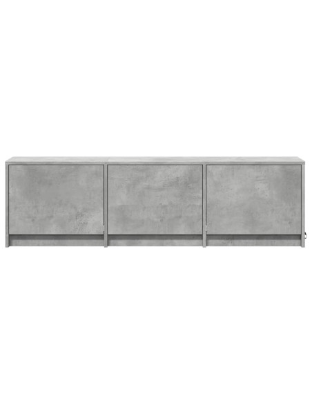 Mobile TV Calcestruzzo 140 x 34 x 40 cm Legno multistrato