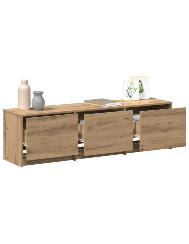 Mobile TV Rovere artigianale 140 x 34 x 40 cm Legno multistrato