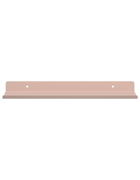 Scaffale da parete con lo scaffale 2 pcs Rosa 30 x 9 x 2,5 cm
