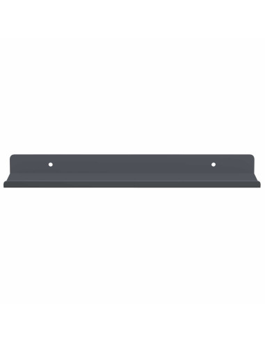 Scaffale da parete 2 pcs Antracite 30 x 9 x 2,5 cm